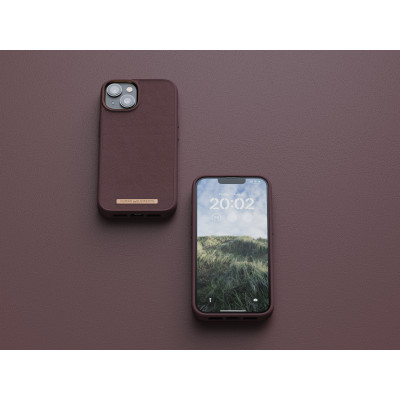 Njord byELEMENTS Genuine Leather mobiele telefoon behuizingen 15,5 cm (6.1") Hoes Bruin