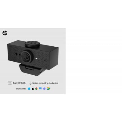HP 620 FHD webcam 4 MP 1920 x 1080 Pixels USB Zwart