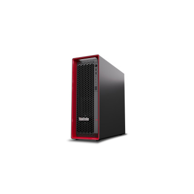 Lenovo ThinkStation P5 Intel® Xeon® W w3-2435 32 GB DDR5-SDRAM 1 TB SSD Windows 11 Pro for Workstations Tower Workstation Zwart, Rood