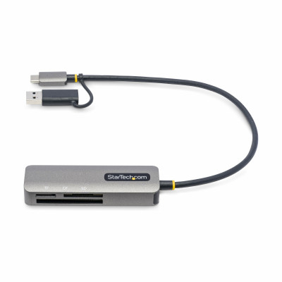 StarTech.com FCREADMICRO3V2 geheugenkaartlezer USB 3.2 Gen 1 (3.1 Gen 1) Type-C Grijs