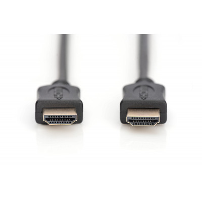 Digitus HDMI 1.4 2m HDMI kabel HDMI Type A (Standaard) Zwart