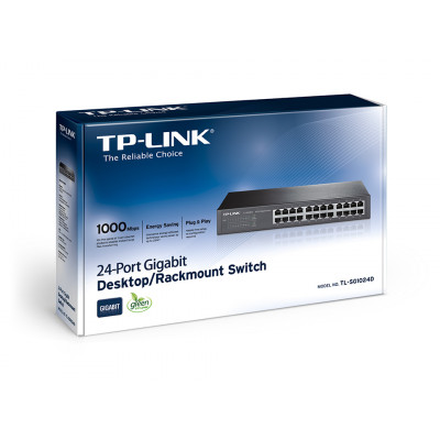 TP-LINK 24-Port Gigabit Desktop/Rackmount Switch