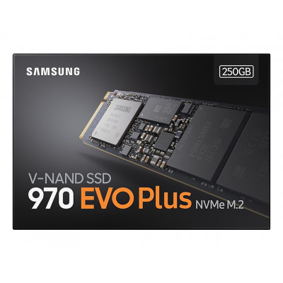 Samsung SSD 970 EVO PLUS NVMe M2  250GB