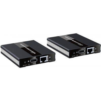 TECHLY HDMI KVM EXTENDER OVER CAT 5e/6 CABLE 60M LOW LATENCY