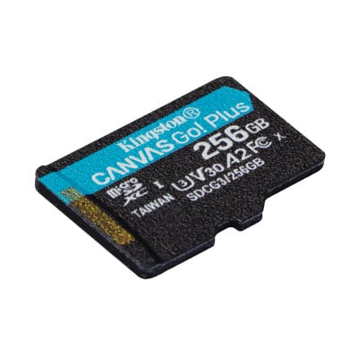 Kingston 256GB microSD Canvas Go Plus Single