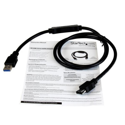 StarTech USB 3.0 to eSATA HDD&#47;SSD&#47;ODD 3ft Cable