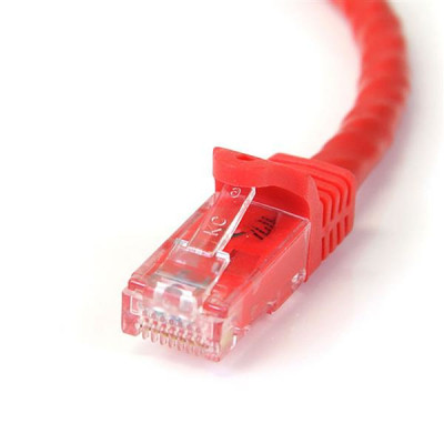 StarTech 2m Red Snagless UTP Cat6 Patch Cable
