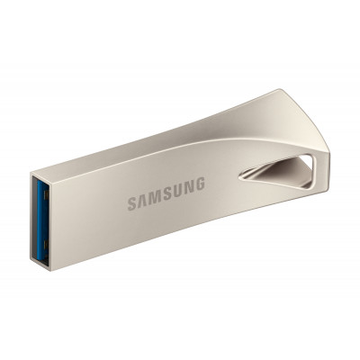 SAMSUNG USB BAR PLUS 64GB CHAMPAGNE SILVER R200MBs