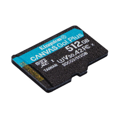 Kingston 512GB microSD Canvas Go Plus Single