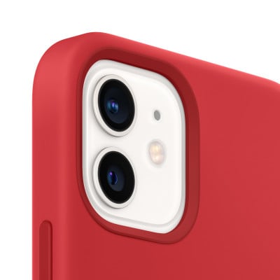 Apple iPhone 12_12 Pro Sil Case Red