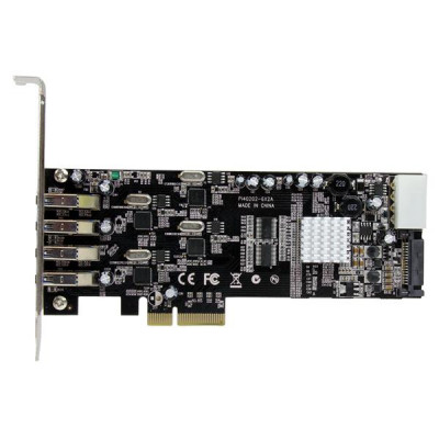 StarTech 4 Port PCIe USB 3.0 Card w&#47;4 Channels