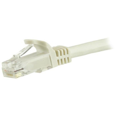 StarTech 5m White Snagless UTP Cat6 Patch Cable