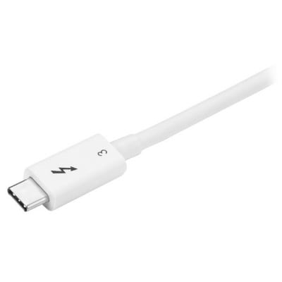 StarTech Thunderbolt 3 Cable 0.5m 40Gbps White