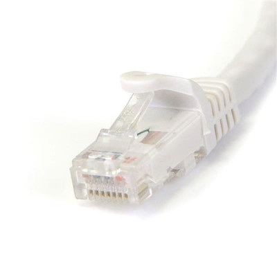 StarTech 2m White Snagless UTP Cat6 Patch Cable