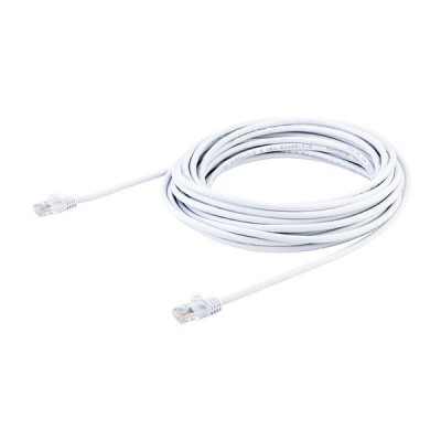StarTech 10m White Cat 5e Cable Snagless