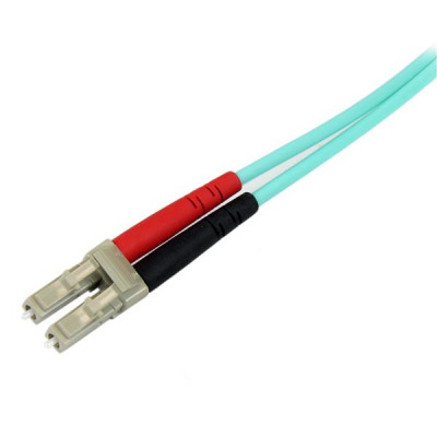StarTech 5m 10 Gb Aqua Fiber Patch Cable LC&#47;SC