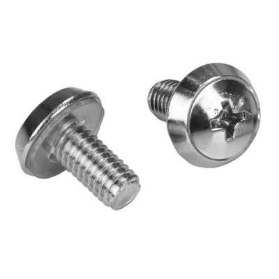 StarTech 100 Pkg M6 Mounting Screws and Cage Nuts