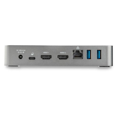StarTech USB-C Laptop Dock - Dual HDMI - 60W PD
