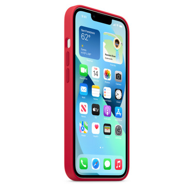 Apple iPhone 13 Si Case Red