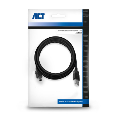 ACT AC3050 Mini USB Connectio Cable 1.8M