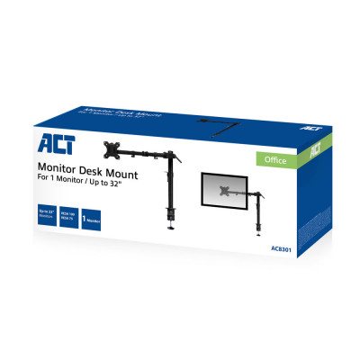 ACT AC8301 Monitor desk mount stand 1