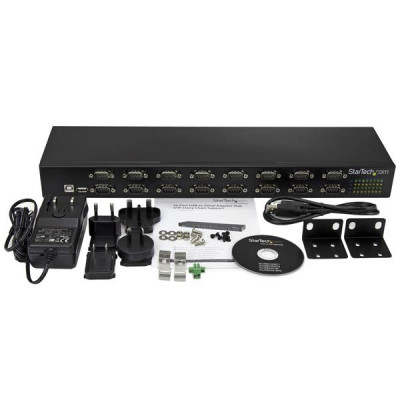 StarTech 16 Port USB to Serial RS232 Adapter Hub