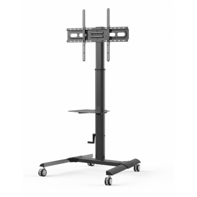 TECHLY TROLLEY FLOOR STAND/SUPPORT 32"-70" WITH 1 SHELF