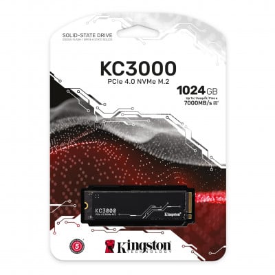 Kingston 1TB KC3000 PCIe 4.0 NVMe M2 SSD Kingston