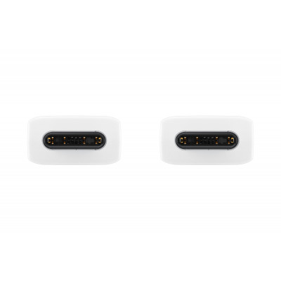 CABLE DATA CHARGE SUPER RAPIDE USB-C TO USB-C - MAX 45W (5A) - BLANC