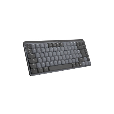 Logitech MX Mini Mechanical keyboard RF Wireless + Bluetooth AZERTY French Graphite, Grey