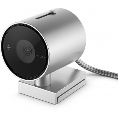 HP 950 4K webcam USB 3.2 Gen 1 (3.1 Gen 1) Black, Silver