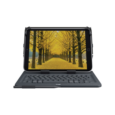 Logitech Universal Folio with integrated keyboard for 9-10 inch tablets Noir Bluetooth QWERTY Anglais britannique