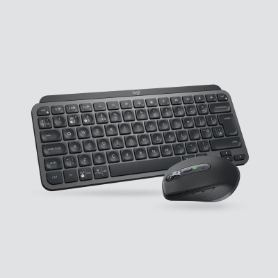 Logitech MX Keys Mini Combo for Business keyboard Mouse included RF Wireless + Bluetooth QWERTY US International Graphite