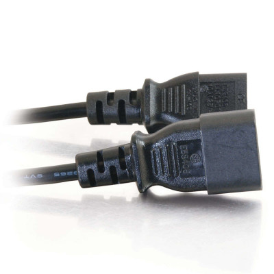 C2G 81137 câble électrique Noir Coupleur C13 Coupleur C14