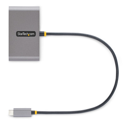 StarTech.com 5G2A2CPDB-USB-C-HUB interface hub USB 3.2 Gen 1 (3.1 Gen 1) Type-C 5000 Mbit/s Grey