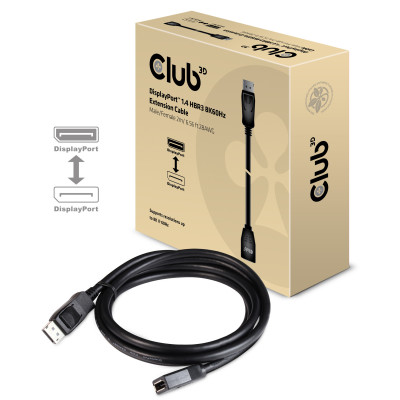 CLUB3D CAC-1022 video cable adapter Black