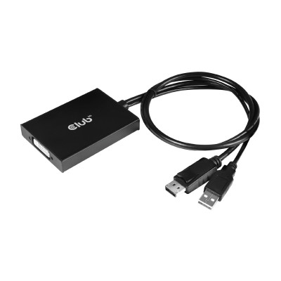 CLUB3D CAC-1010-A video cable adapter 0.6 m DVI-D + USB