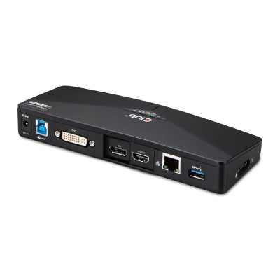 CLUB3D SenseVision USB3.0 4K Docking Station Wired USB 3.2 Gen 1 (3.1 Gen 1) Type-A Black