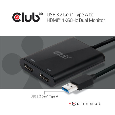 CLUB3D CSV-1474 répartiteur vidéo