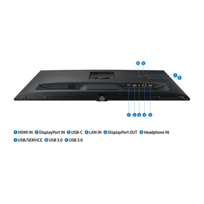 Samsung LS32A600UU 81.3 cm (32") 2560 x 1440 pixels Quad HD LED Black