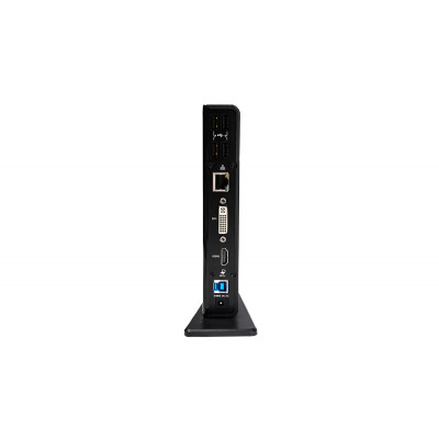 CLUB3D SenseVision USB3.0 Dual Display Docking Station Avec fil USB 3.2 Gen 1 (3.1 Gen 1) Type-A Noir