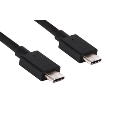 CLUB3D 0.8m, 2xUSB3.1-C câble USB 1 m USB 3.2 Gen 2 (3.1 Gen 2) USB C Noir