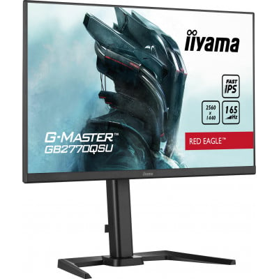 iiyama G-MASTER GB2770QSU-B5 computer monitor 68.6 cm (27") 2560 x 1440 pixels Wide Quad HD LED Black