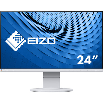 EIZO FlexScan EV2460-WT LED display 60,5 cm (23.8") 1920 x 1080 pixels Full HD Blanc