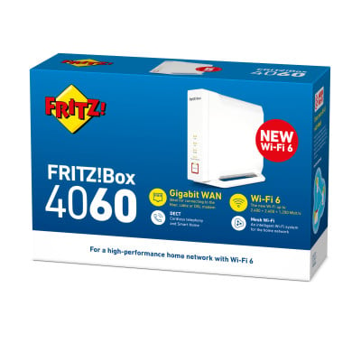 FRITZ!Box 4060 6000 Mbit/s Blanc