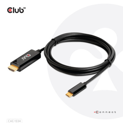 CLUB3D CAC-1334 video cable adapter HDMI Type A (Standard)
