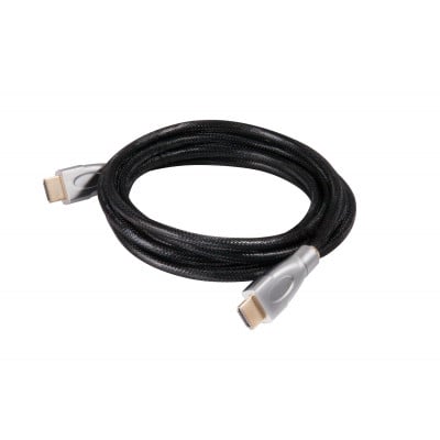 CLUB3D HDMI™ 2.0 High Speed Cable 3Meter UHD 4K/60Hz câble HDMI 3 m HDMI Type A (Standard) Noir, Argent