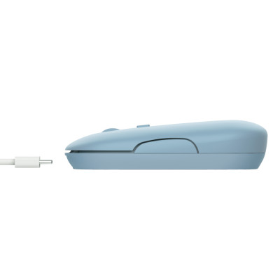 Trust Puck mouse Ambidextrous RF Wireless + Bluetooth 1600 DPI