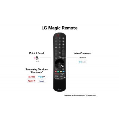 LG UHD 75UR81006LJ 190.5 cm (75") 4K Ultra HD Smart TV Wi-Fi Black