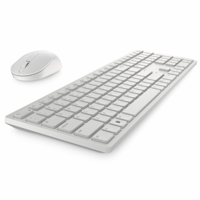 DELL KM5221W-WH keyboard Mouse included RF Wireless QZERTY US International White
